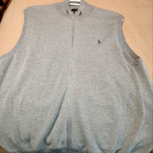 Polo vest worn twice